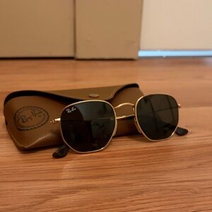 RAY BAN HEXAGONAL FLAT LENSES